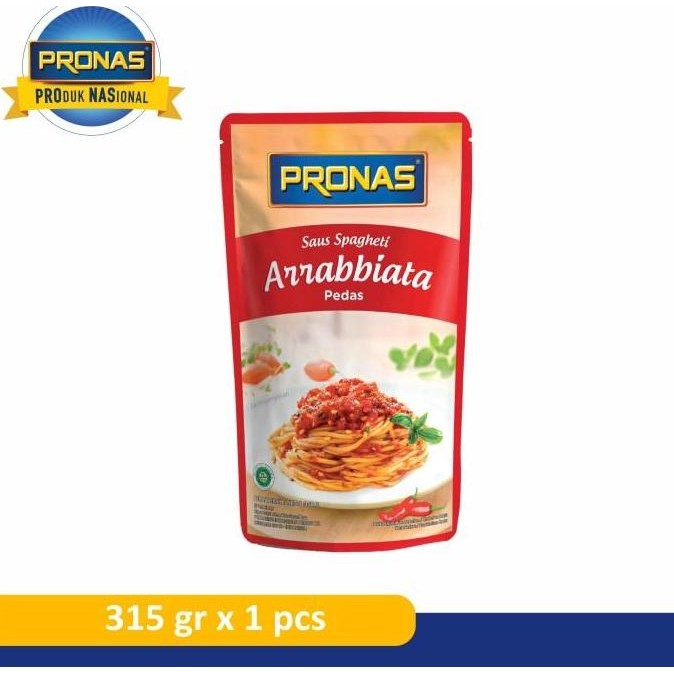 

PRONAS Saus Spaghetti Arrabbiata 315 g