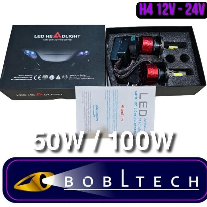 BOBLTECH Lampu Mobil Led TX A3 H4 20000lm Car