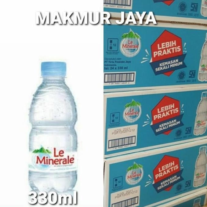 

LE MINERALE 330ml 330 ml AIR MINERAL BOTOL (OJOL)