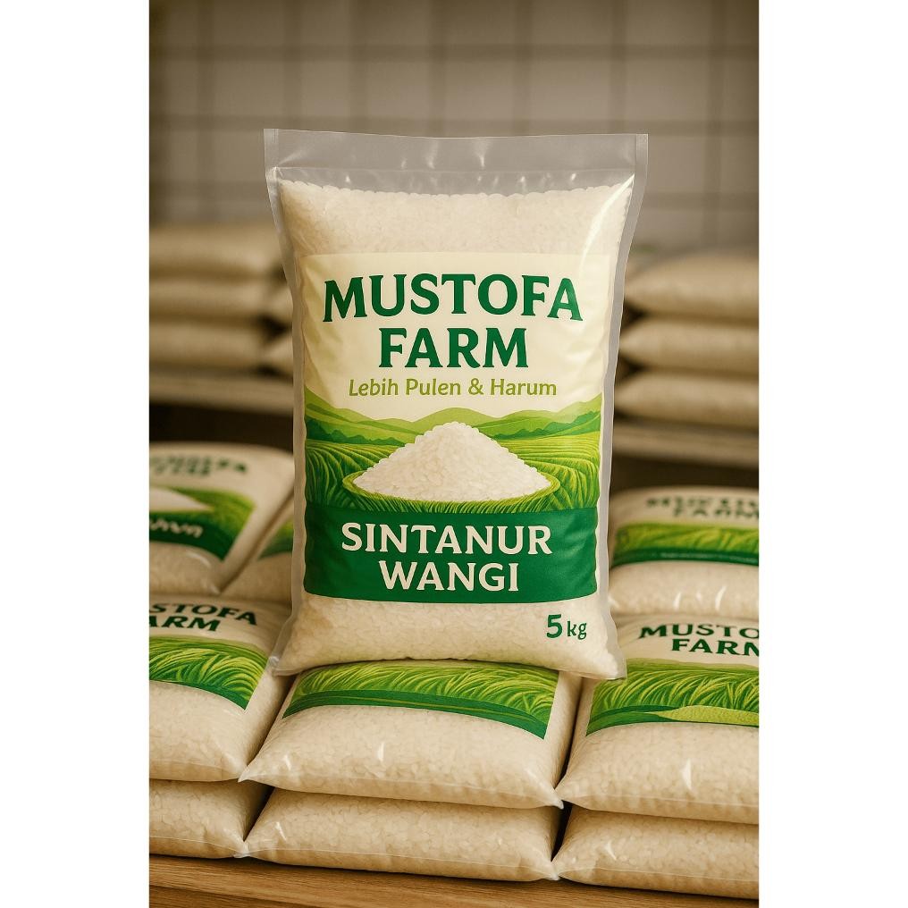 

Beras Sintanur Wangi Mustofa Farm Beras Pulen Sintanur Pandanwangi 5kg