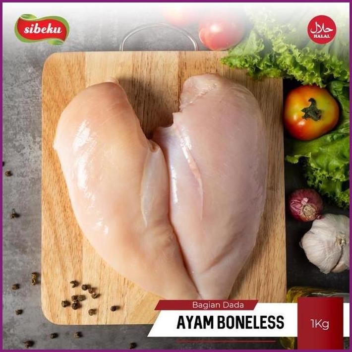 

STOCK READY AYAM DADA TANPA TULANG HALAL 1 KG FROZEN FOOD - SIBEKU TERBARU