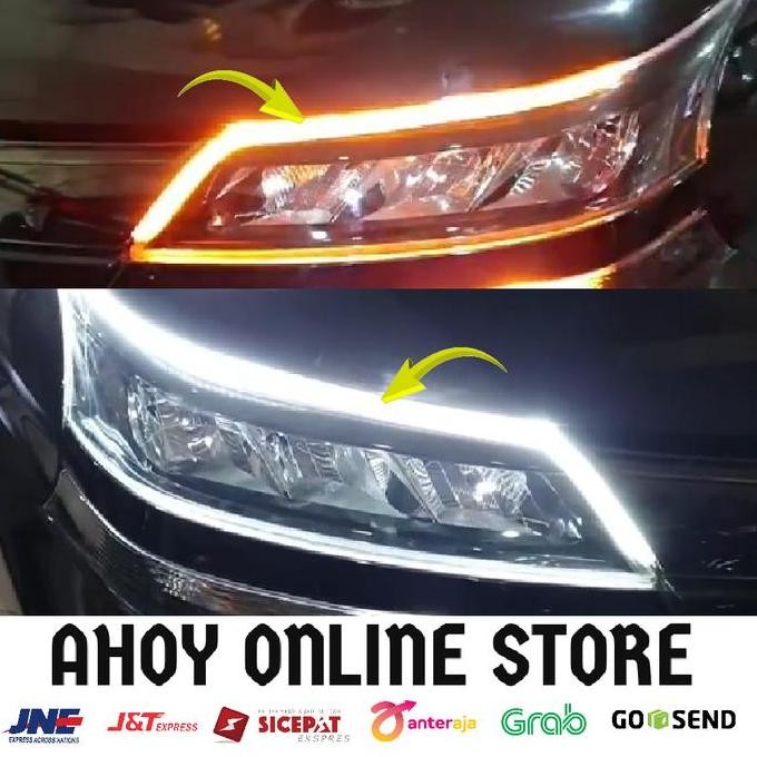 LED ALIS RUNNING PUTIH KUNING ALL NEW AVANZA 2019