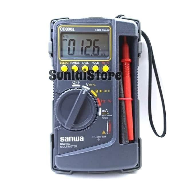 Multitester Multimeter Sanwa CD800A CD-800 A CD 800 A Original