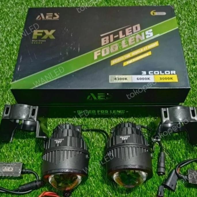 FOGLAMP AES FX 3 COLOR 3 INCH  BLUE LENS ORIGINAL AES