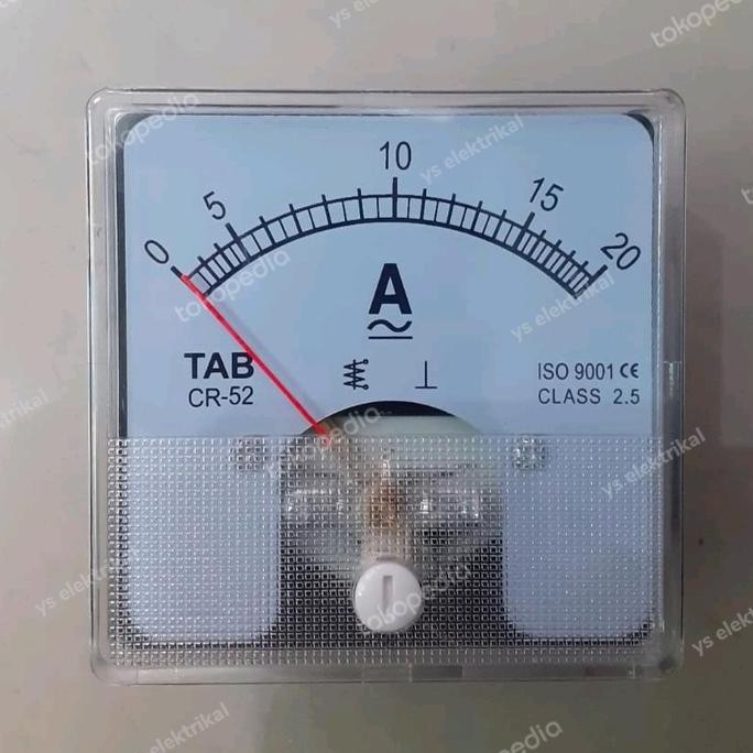 Ampere Meter Analog AC/DC CR-52 20A