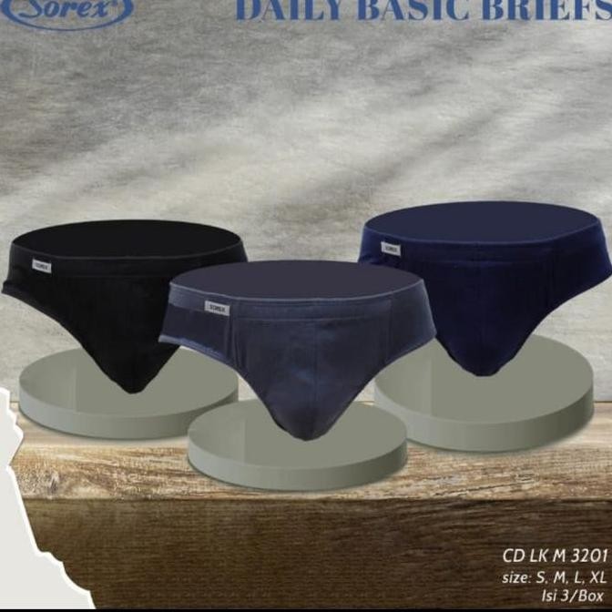 COD cd celana dalam pria sorex m 3201 daily basic