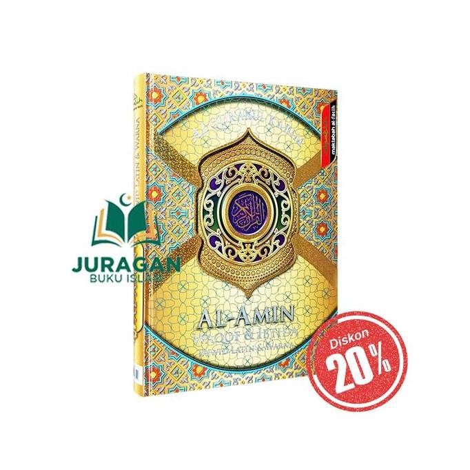 Al Quran Al Amin A5 HC Tajwid Latin Warna Waqaf Ibtida