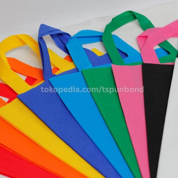 

Exclusive Tas Seminar Spunbond Handle Ukuran 20X30 Lusinan - Warna Biru