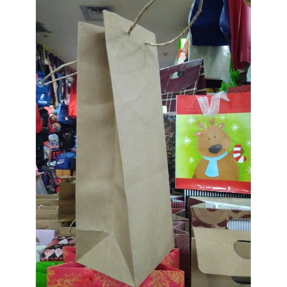

Diskon Paper Bag Botol Polos Shoping Bag