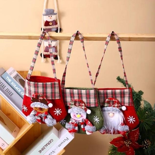 

Murah Tas Natal Gift Bag Christmas Goodie Bag Natal Dekorasi Natal