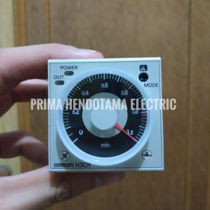 TERMURAH - Timer Omron H3CR-A8 220V | Timer H3CR-A8 Omron | Timer Omron H3CR A8