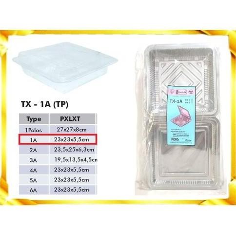 Mika Kue TX-1A Gajah - Mika Box TX 1A - ISI 50 PCS