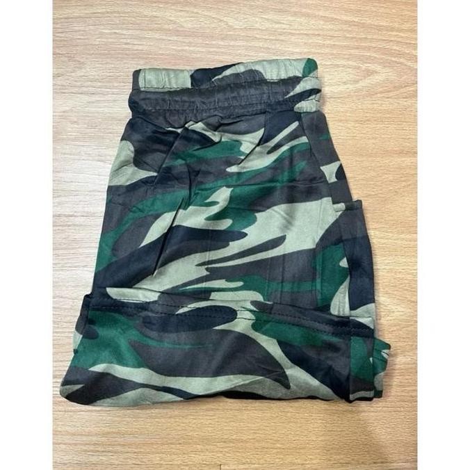 Db76>> Celana Pendek Army Import/Celana Pendek Army/Celana Army Wanita Katun Melar