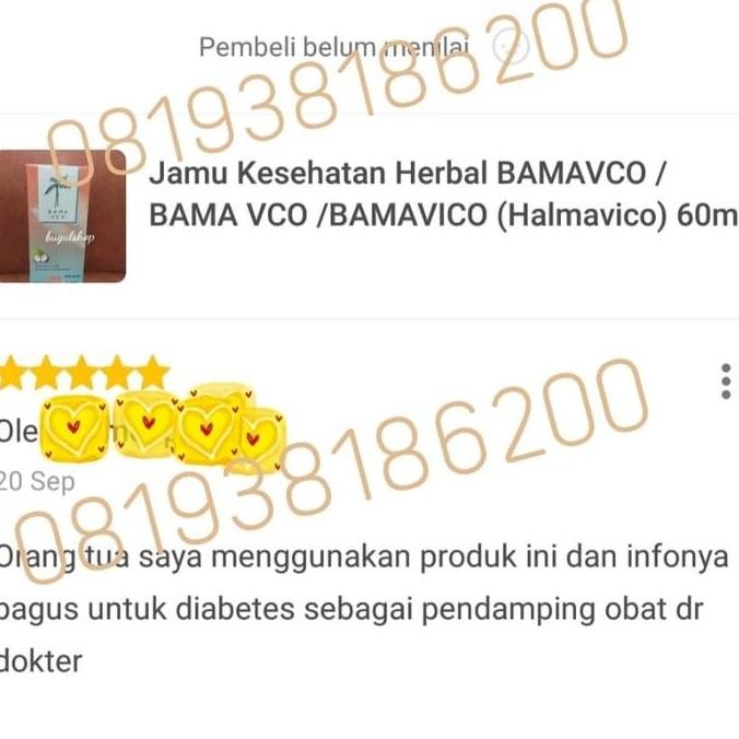 

Jamu Kesehatan Herbal Bamavco / Bama Vco /Bamavico (Halmavico) 60Ml Kualitas Terbaik Harga Termurah