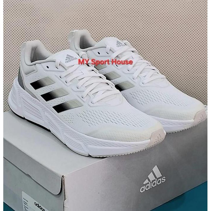 Sepatu Lari Pria Adidas Questar Original Bnib - White