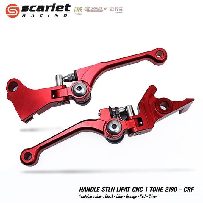 Scarlet Racing - Handle Setelan Lipat 2180 CNC Motor Motorcycle CRF GM
