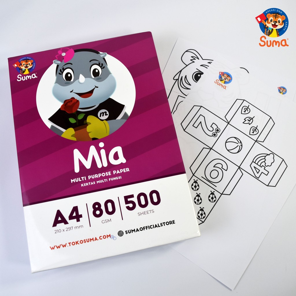 

kertas HVS Suma A4 80 Gram