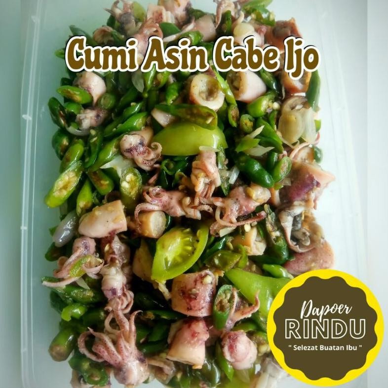 

TERLARIS Cumi Asin Cabe Ijo 250 Gr Rasanya Istimewa Siap kirim