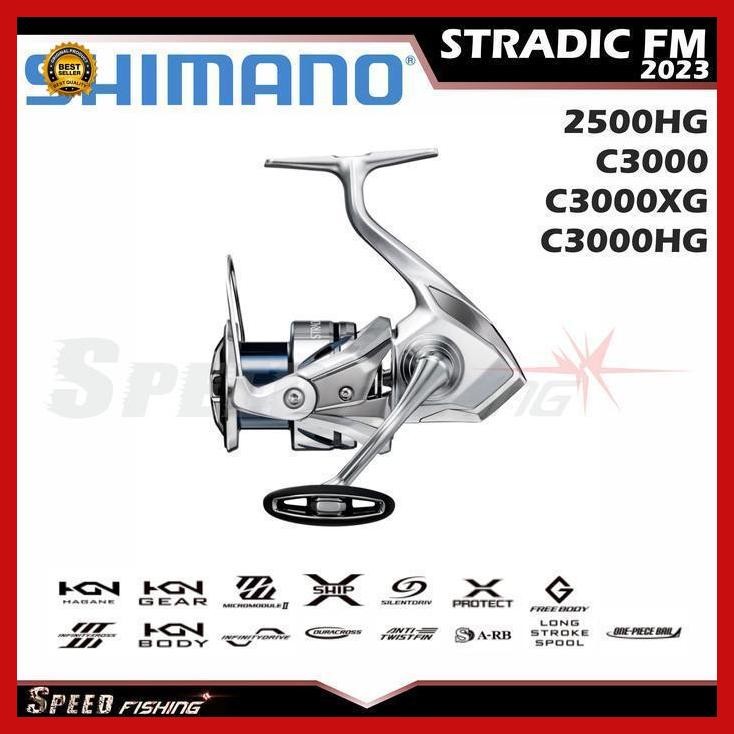 "Cod" - Reel Pancing Shimano Stradic Fm 2023 Spinning Bestseller