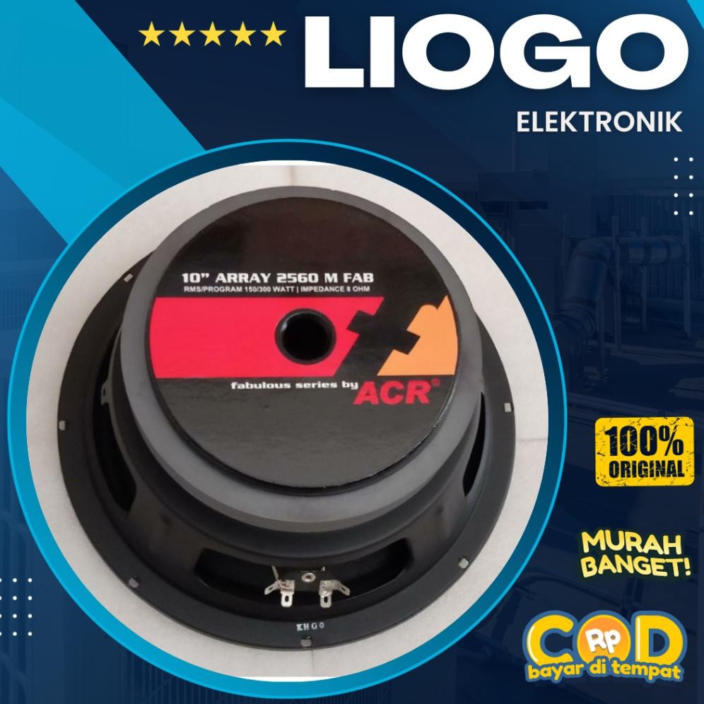 ''Terlaris" Speaker Acr Fabulous 10 Inch Fabulous 260 M Acr Array Middle 10 Inch 260 Murah