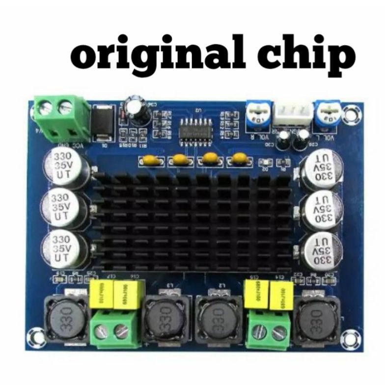 ''Terlaris" Kit Power Amplifier Stereo 120 + 120 Watt Class D Tpa 3116 D2 Murah