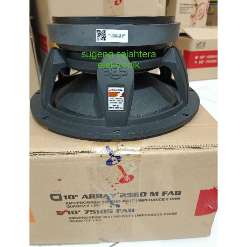 ''Terlaris" Speaker Fabulous 10 Inch 710 Voice Coil 7,Mm /3 Inch Wat 600 Original Murah