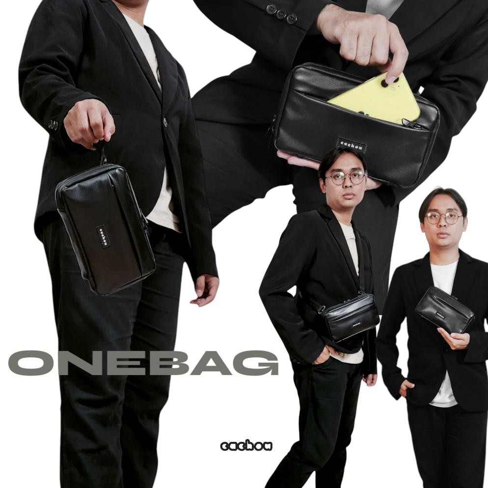 Promo Cachou - Tas Selempang Pria Mavrus Clutch Bag - Handbag Slingbag Pouch Waterproof Mb-64