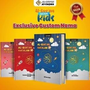 Al Quran Attaqwa Desain KIDS Ukuran A5 Gratis Cetak Nama Alquran Hafalan Lengkap, Kualitas Kertas Pr