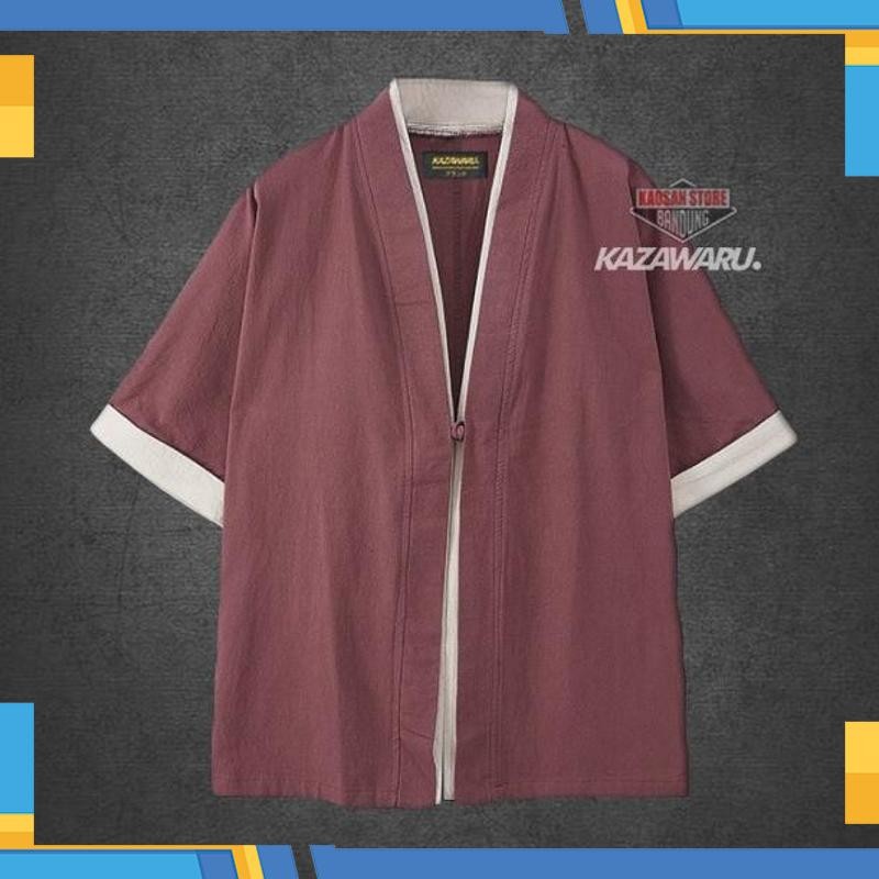 Diskon Gede OUTER OUTWEAR KIMONO CARDIGAN KARDIGAN BLAJER BLAZER JAS HAORI YUKATA JEPANG KOREA LAKI 