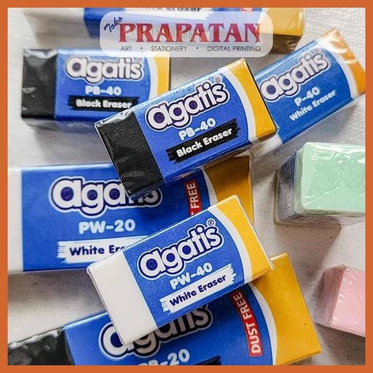 

(ATK) PENGHAPUS AGATIS ERASER | SETIP ALAT TULIS LUKIS SEKOLAH KULIAH GAMBAR KANTOR