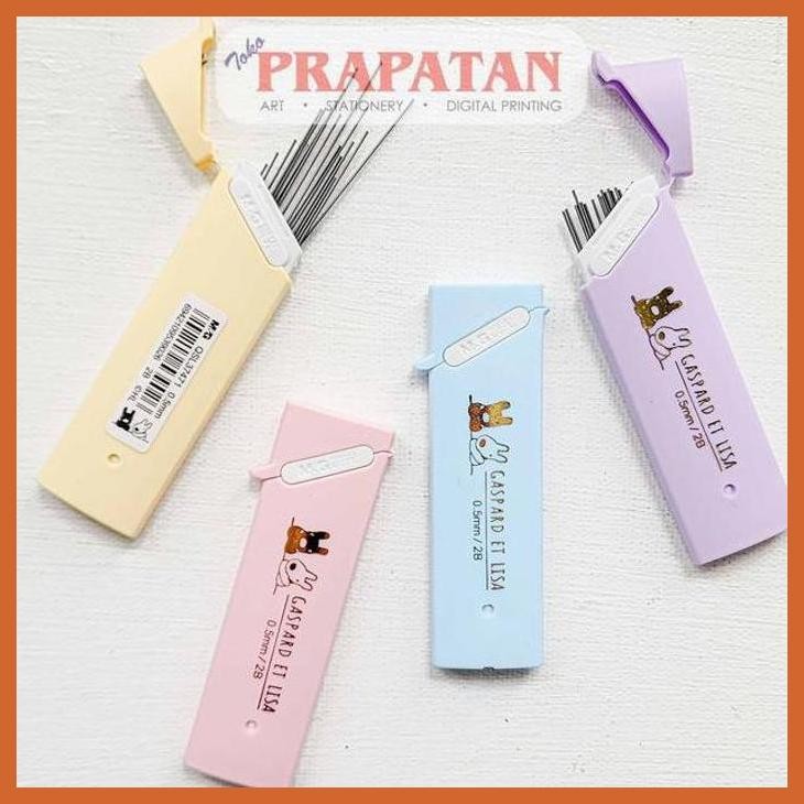 

(ATK) M&G MECHANICAL PENCIL LEAD REFILL 2B | ISI PENSIL MEKANIK ALAT TULIS LUKIS SEKOLAH KULIAH GAMBAR KANTOR