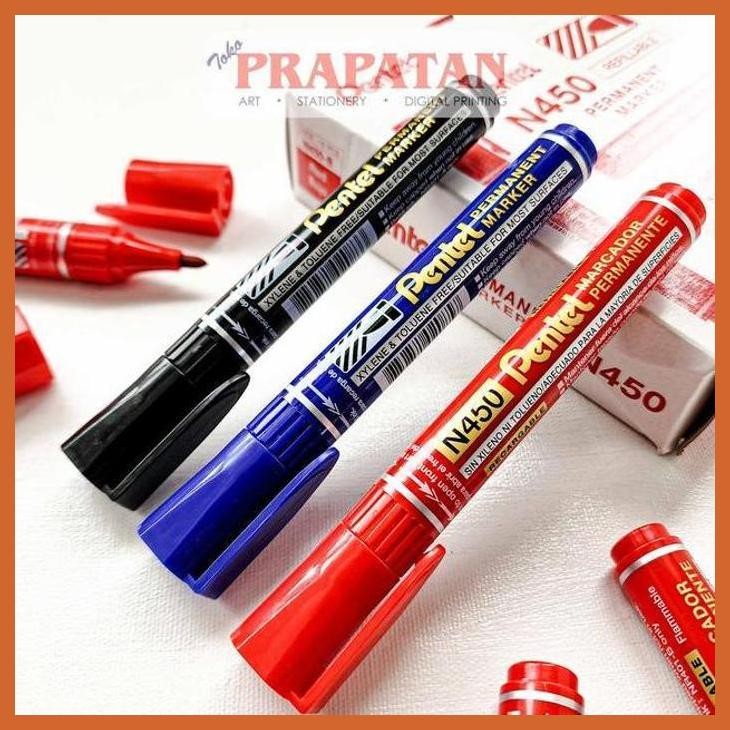 

(ATK) PENTEL PERMANENT MARKER N450 | SPIDOL PERMANEN ALAT TULIS LUKIS SEKOLAH KULIAH GAMBAR KANTOR