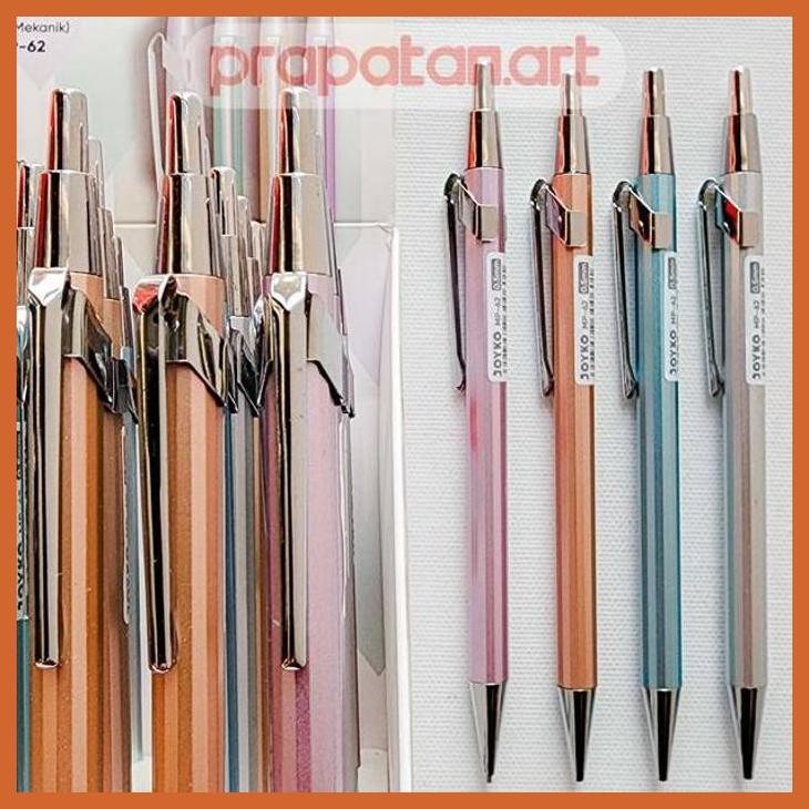 

(ATK) JOYKO MP-62 MECHANICAL PENCIL 0.5MM | PENSIL MEKANIK ALAT TULIS LUKIS SEKOLAH KULIAH GAMBAR KANTOR