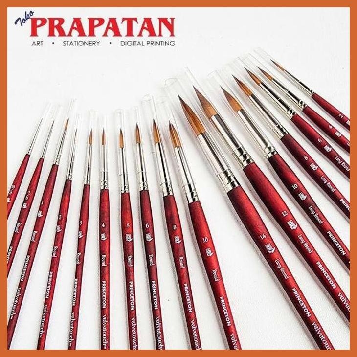 

(ATK) KUAS LUKIS PRINCETON ROUND VELVETOUCH BRUSH R/LR ALAT TULIS LUKIS SEKOLAH KULIAH GAMBAR KANTOR