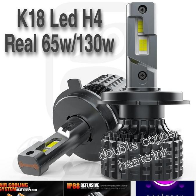 BOBLTECH Lampu Mobil Premium Led H4 CREE 20000lm Car Kendaraan