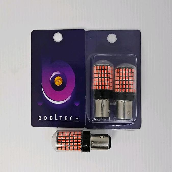BOBLTECH Lampu Rem Mobil Led Bayonet 2 Kaki Bay15D 1157 ZEUS Car CANBUS (2 Buah)