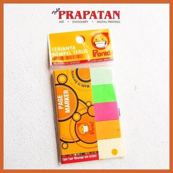 

(ATK) PRONTO PAGE MARKER 15X50MM PSN15 STICKY NOTES ALAT TULIS LUKIS SEKOLAH KULIAH GAMBAR KANTOR