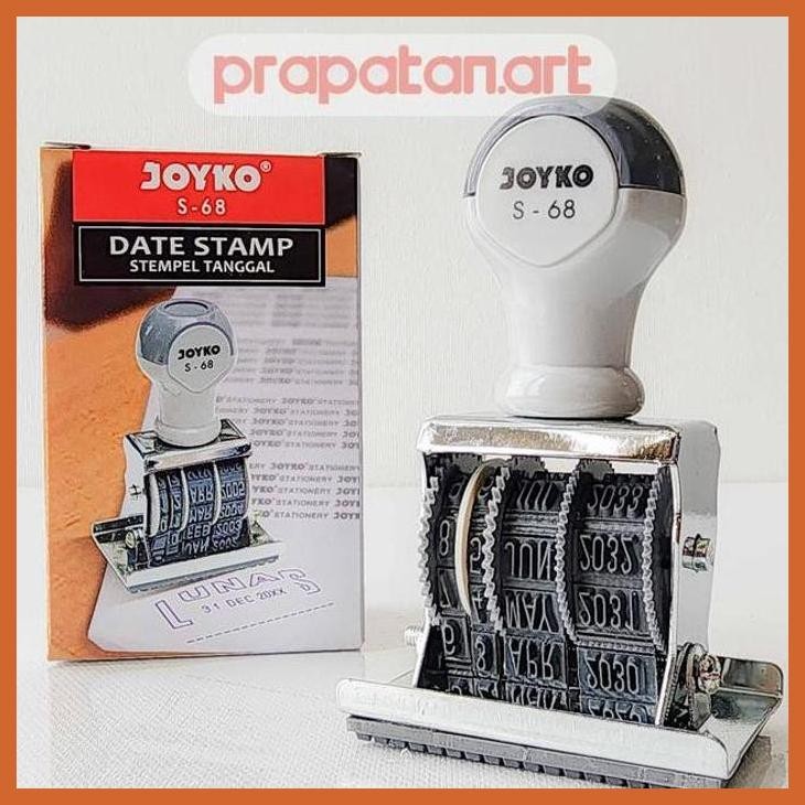 

(ATK) STEMPEL TANGGAL LUNAS JOYKO S-68 | DATE STAMP ALAT TULIS LUKIS SEKOLAH KULIAH GAMBAR KANTOR