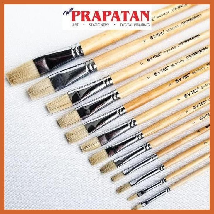 

(ATK) KUAS LUKIS V-TEC 579 PER PC / V-TEC PAINT BRUSH ALAT TULIS LUKIS SEKOLAH KULIAH GAMBAR KANTOR