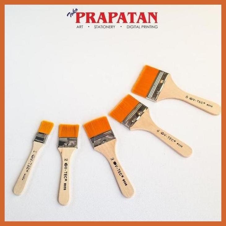 

(ATK) KUAS LUKIS V-TEC 808 NO 1-5 / V-TEC PAINT BRUSH ALAT TULIS LUKIS SEKOLAH KULIAH GAMBAR KANTOR