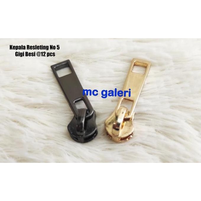 DE30 - AKSESORIS TAS WANITA KEPALA RESLETING TAS NO 5 GIGI BESI IMPORT