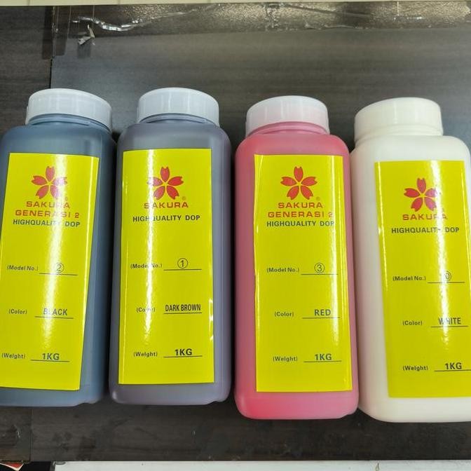 

DB7 >> CAT SAKURA GENERASI 2 @1000G, ISI PER BOTOL 1KG 1000GRAM LEATHER EDGE OIL