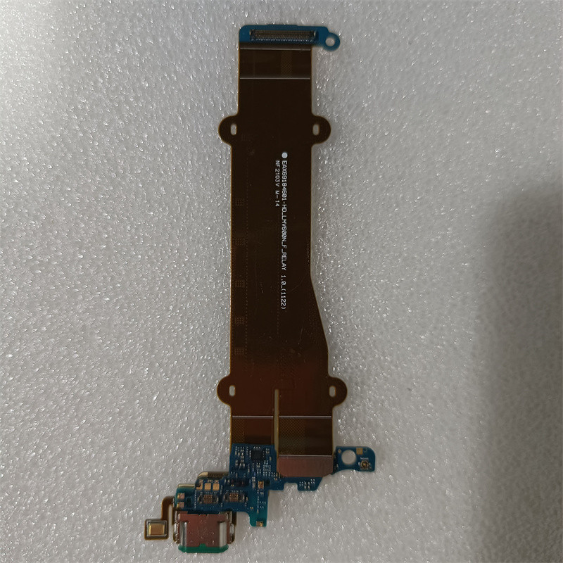 Orig USB Charge Port Jack Dock Connector Charging Board Charging Board Untuk LG V60 ThinQ 5G Chargin