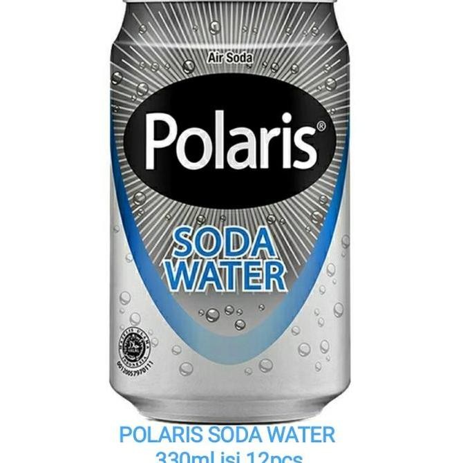 

Polaris Soda Water 330Ml Isi 12 Pcs