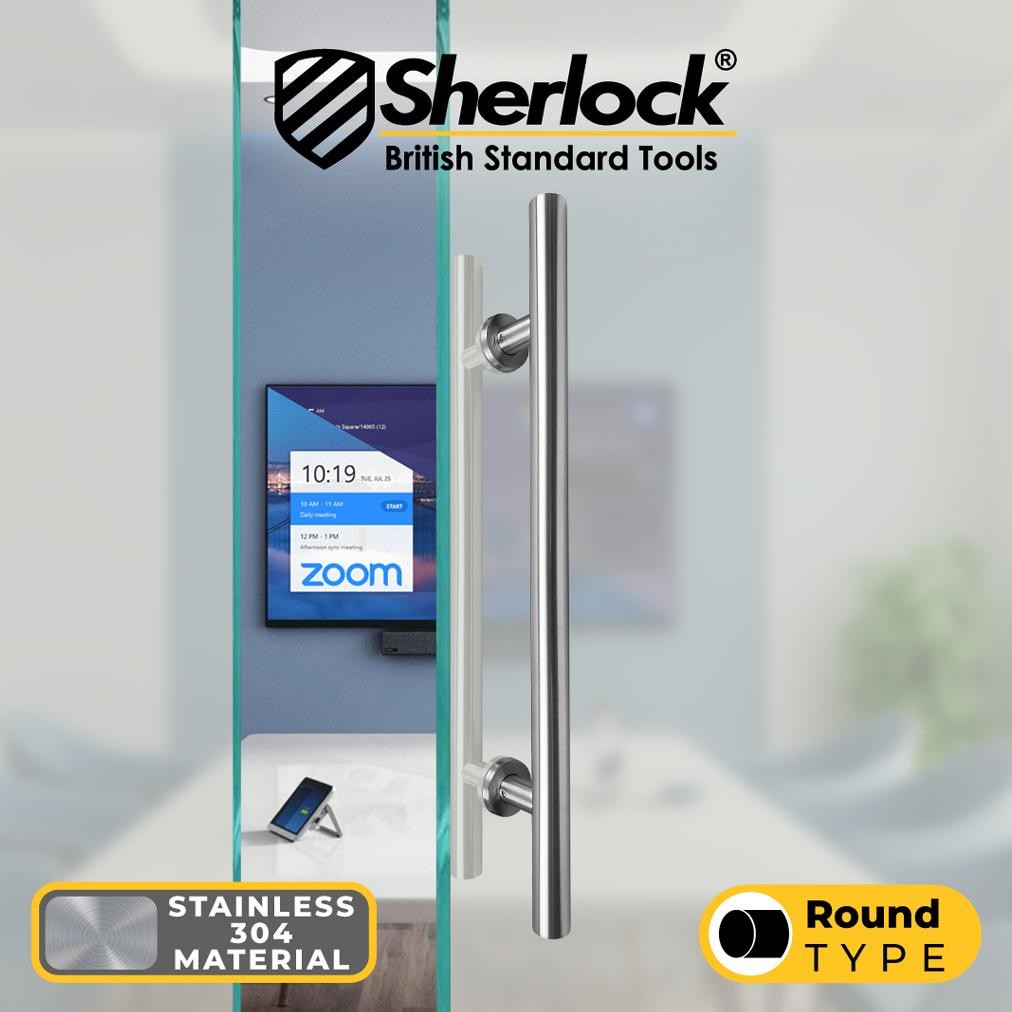 Door Pull Handle Gagang Pintu Tarik Ss 304 Stainless Steel 60 Cm