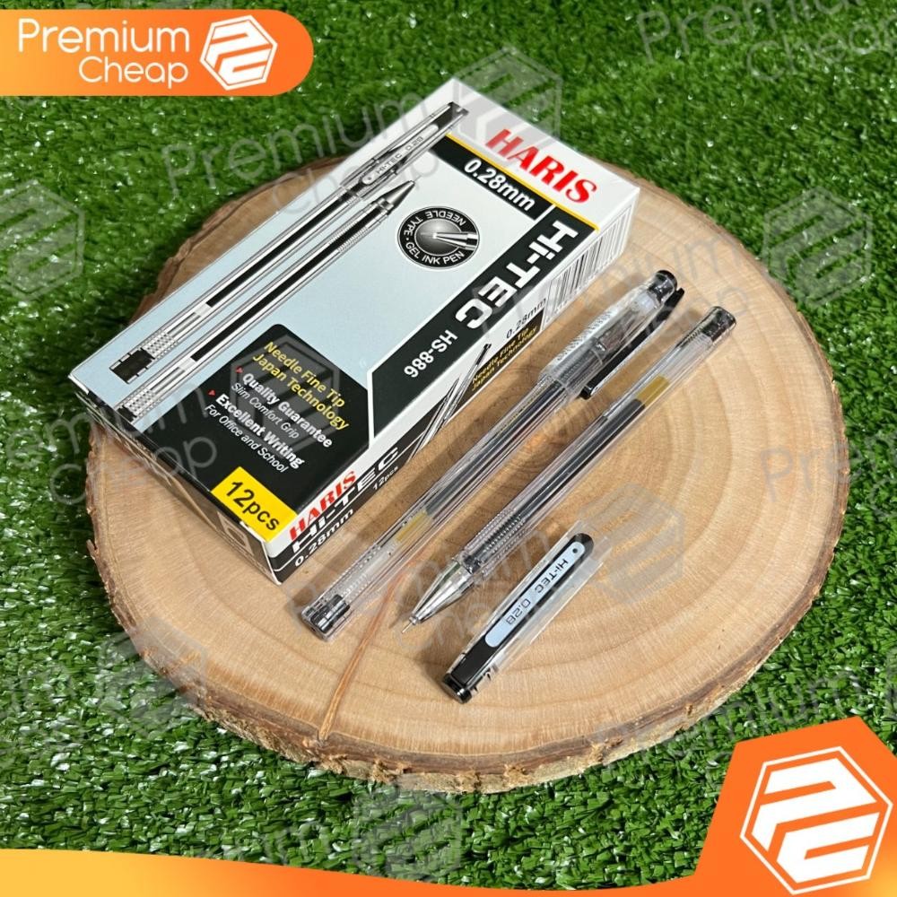 

Hot [12 Pcs] Gel Pen Pulpen Hitech Haris Hi-Tech 0,28Mm Ka-67