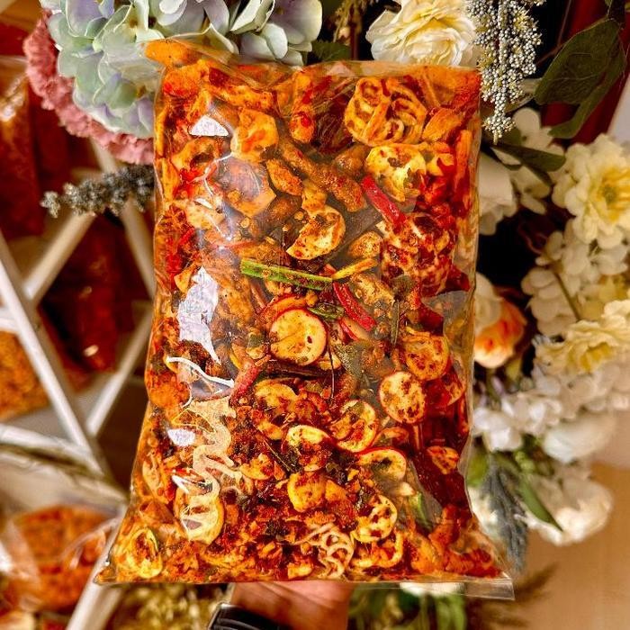 

Seblak Campur Mix 1Kg Exstra Pedas Original Daun Jeruk/Kerupuk Mix Campur Pedas/Cemilan Pedas