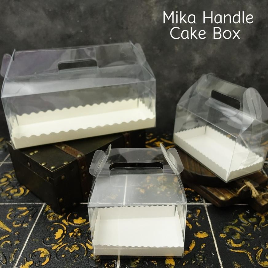 

Eelic Gable Box Dus Kue Box Hamper Snack Roti Cake Dus TentengKadoSouvenir Ku09