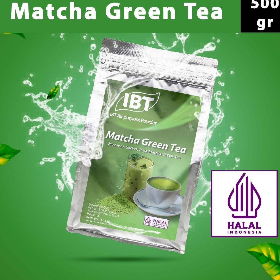 

Bahan Minuman Bubuk Rasa Matcha Green Tea Ibt Drink PowderGr