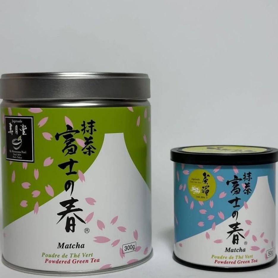 

Ready Jugetsudo Fuji No Haru Matcha 50G300G Powder Ceremonial Japan Bubuk Matcha Jepang